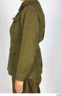 Photos Woman in Adventurer suit 2 19th century green jacket…